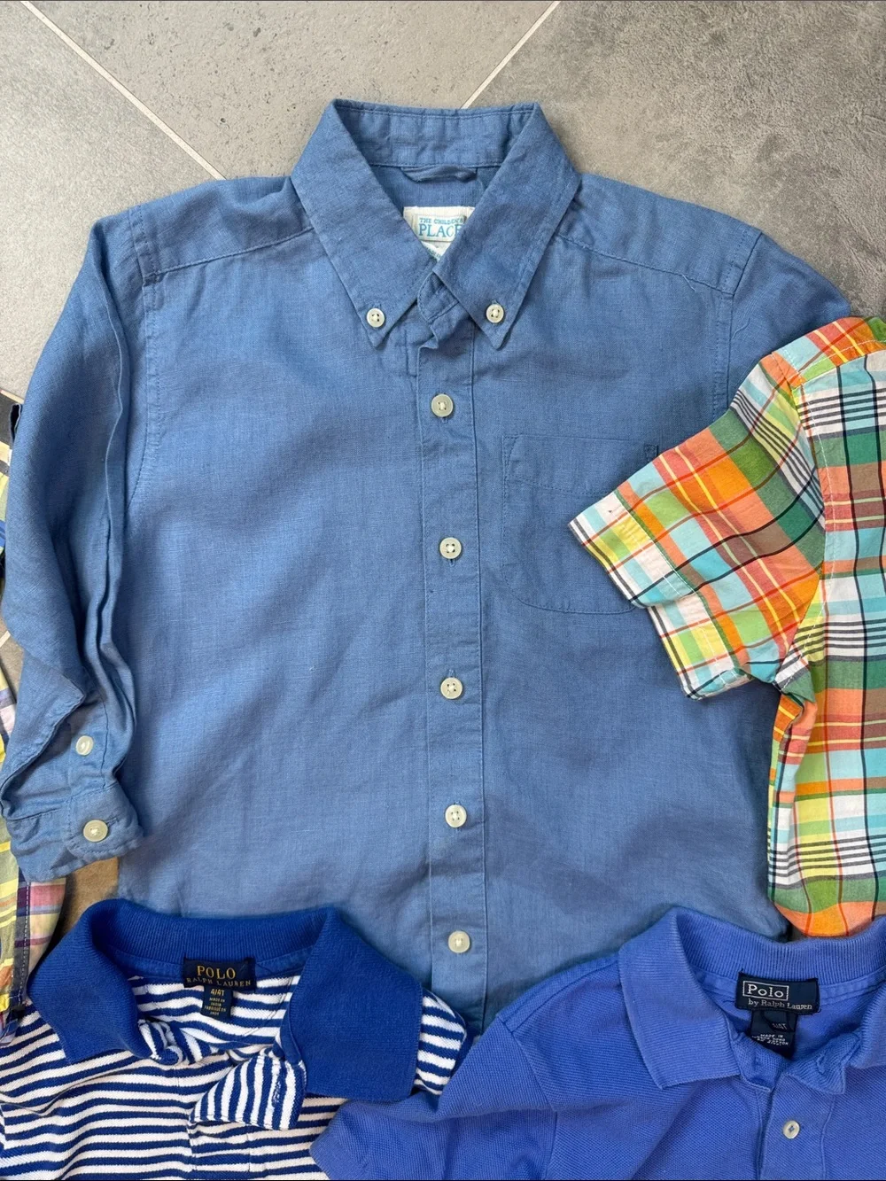Lot of 7 Boys Size 4T Ralph Lauren, Chaps, Children’s Place